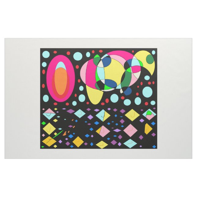 Wohngestaltung schwarz mit Tuch in gemischten Form Stoff (Yard (91,4 cm))