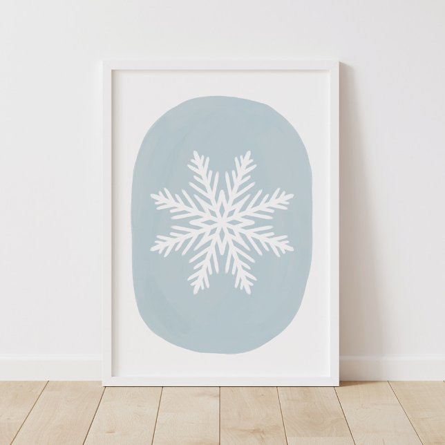 Wohngestaltung Snowflake Poster (Von Creator hochgeladen)
