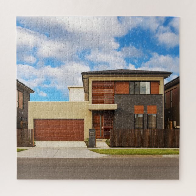 Wohnhaus Puzzle (Vertikal)