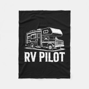 Wohnmobil-Camping Camper Wohnmobil Pilot Roadtrip Fleecedecke