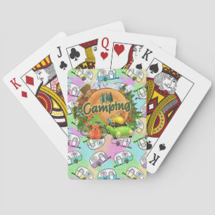 Wohnmobil Camping Spielkarten