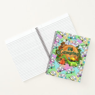 Wohnmobil-Camping-Spiralnotizbuch Notizbuch