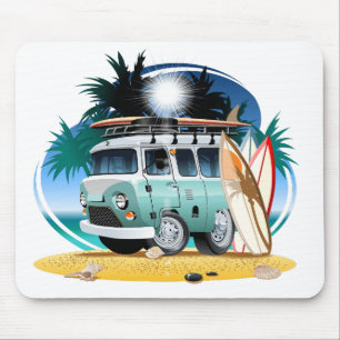 Wohnmobil Cartoon Mousepad
