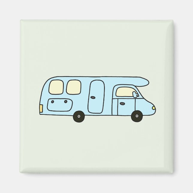 Wohnmobil Magnet (Vorne)