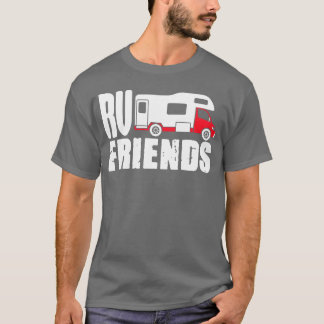 Wohnmobil Rv Camping Camper Rv Freunde Familie T-Shirt