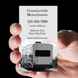 Wohnmobil RV Verkauf  Visitenkarte