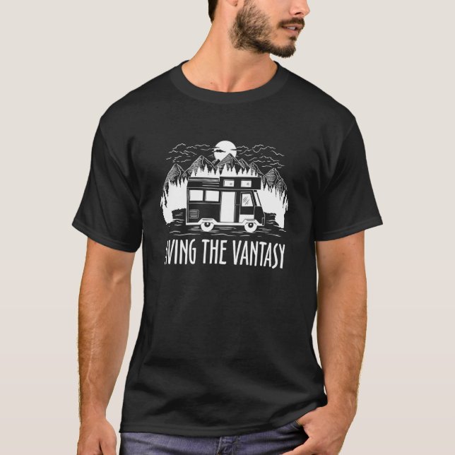 Wohnmobil Vantasy Camping Camper 1 T-Shirt (Vorderseite)