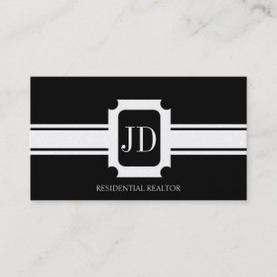 Wohnrealtor-wirkliches Anwesen-Goldband Visitenkarte