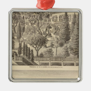 Wohnsitz Alden, Harmon Trakt Silbernes Ornament