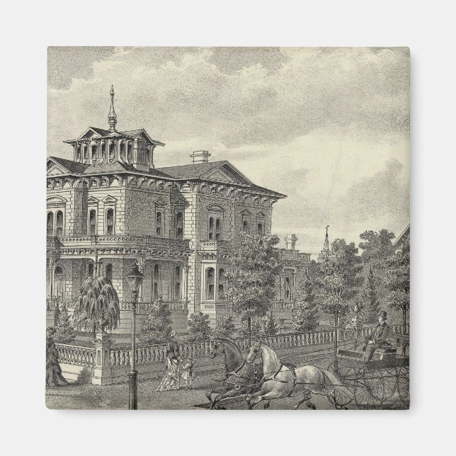 Wohnsitz Arguello Magnet (Vorne)