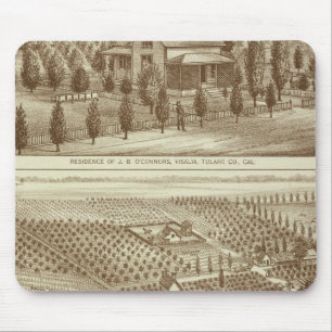 Wohnsitz, Kinderzimmer, Stall, Visalia, Cal Mousepad