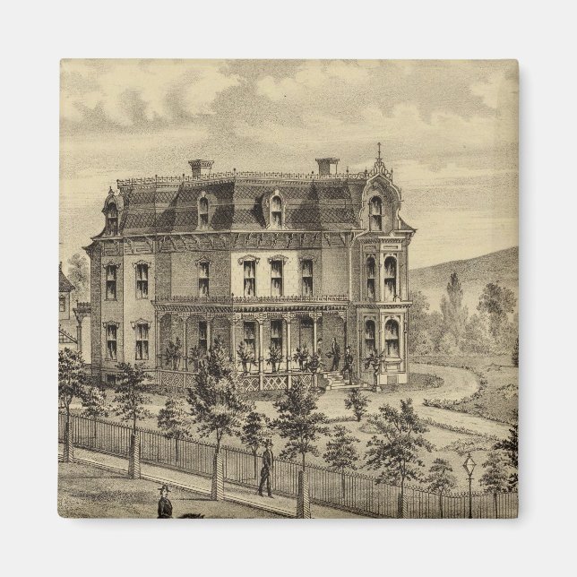 Wohnsitz von AM Brown Magnet (Vorne)