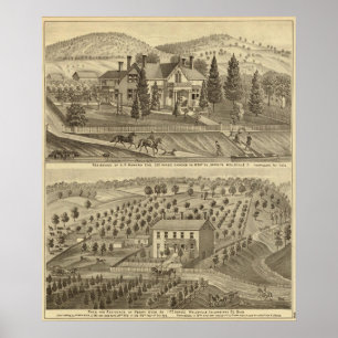 Wohnsitz von AP Howard Hancock Poster