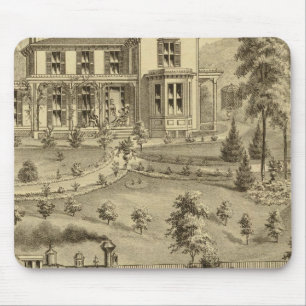 Wohnsitz von David R Kerr Mousepad