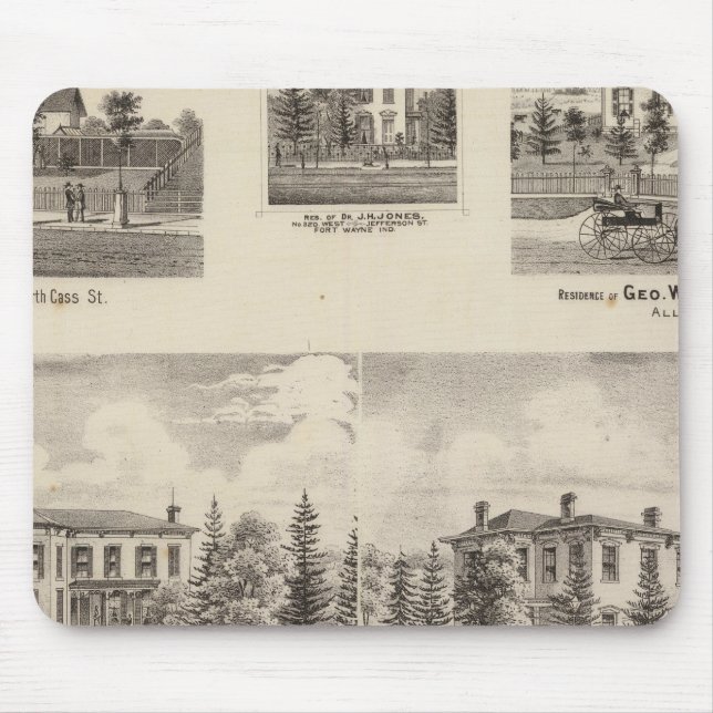 Wohnsitz von Henry Baker und anderen Mousepad (Vorne)
