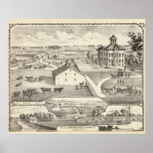 Wohnsitz von James Gaines Poster