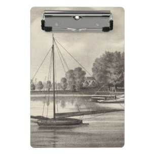 Wohnsitz von Joseph Francis, Toms Fluss, NJ Mini Klemmbrett