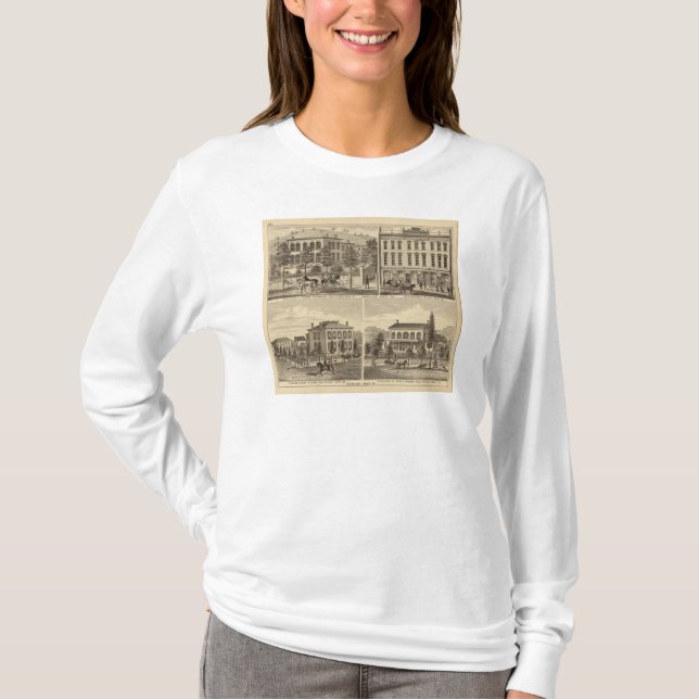 Wohnsitz von Thomas Hornbrook T-Shirt (Vorderseite)