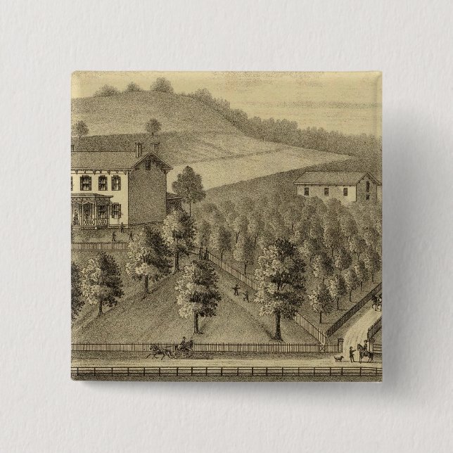 Wohnsitz von William Schrader Button (Vorderseite)