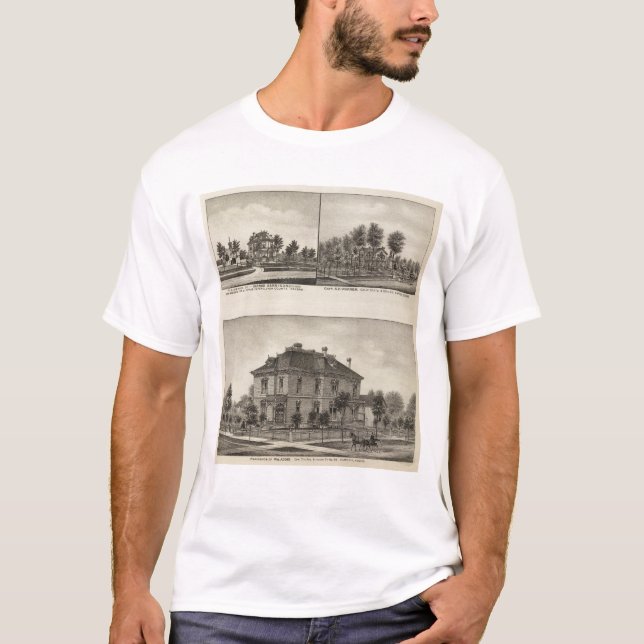 Wohnsitze in Kansas T-Shirt (Vorderseite)