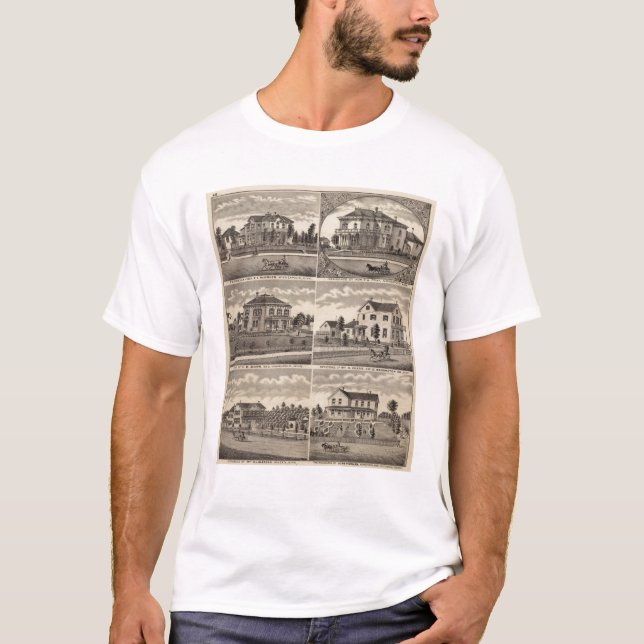 Wohnsitze in Minnesota T-Shirt (Vorderseite)