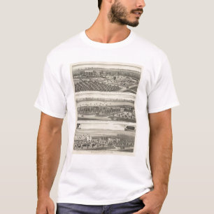 Wohnsitze und Bauernhöfe in Lyon County, Kansas T-Shirt