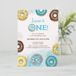 Wohnung 1. Geburtstagskarte. Einladung