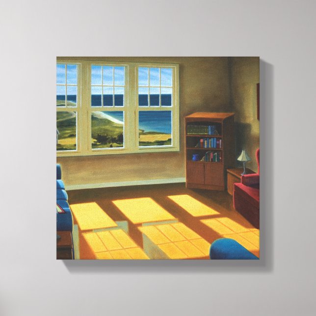 Wohnung am Meer 2006 Leinwanddruck (Vorderseite)