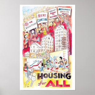 Wohnung für alles Plakat