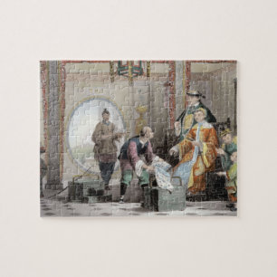 Wohnung im Haus einer Mandarine, nahe Nanking, für Puzzle