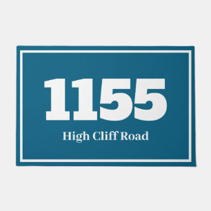 Wohnung oder Arbeitsplatz im Wohnhaus Fußmatte