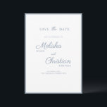 Wohnung Save the Date Karte für eine Hochzeit.<br><div class="desc">Wohnung Save the Date Karte für eine Hochzeit in einem modernen Stil,  Pastellfarben.</div>