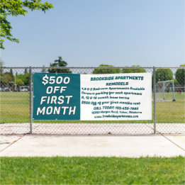 Wohnungen zur Miete individuell anpassen $500 Raba Banner