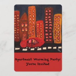 Wohnungs-Erwärmungs-Party Einladung