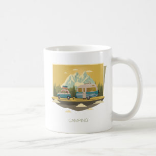 Wohnwagen-Camping Kaffeetasse