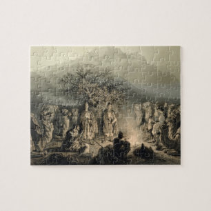 Wohnwagen der armenischen Kaufleute, Puzzle