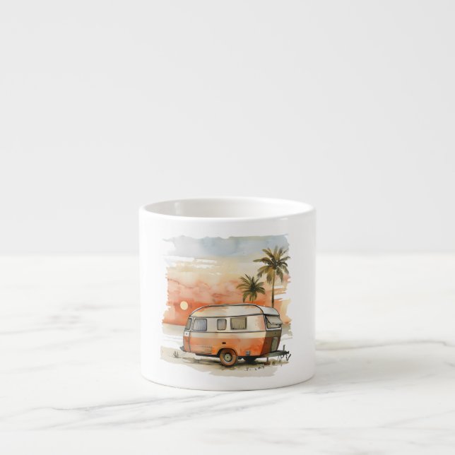 Wohnwagen Espressotasse (Vorderseite)