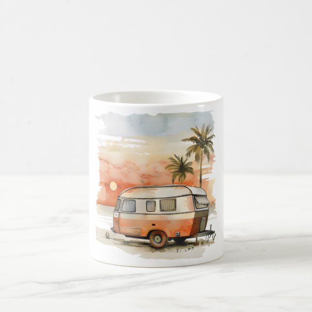 Wohnwagen Kaffeetasse (Mittel)