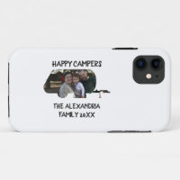 Wohnwagen mit Wohnwagen Foto Happy Camper