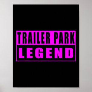 Wohnwagenpark-Legende Lustig  Poster