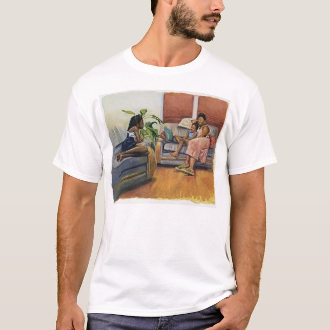 Wohnzimmer-Aufenthaltsraum 2000 T-Shirt (Vorderseite)