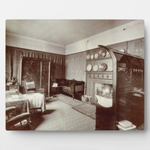 Wohnzimmer, Kelmscott House, London, 1896 (Foto Fotoplatte