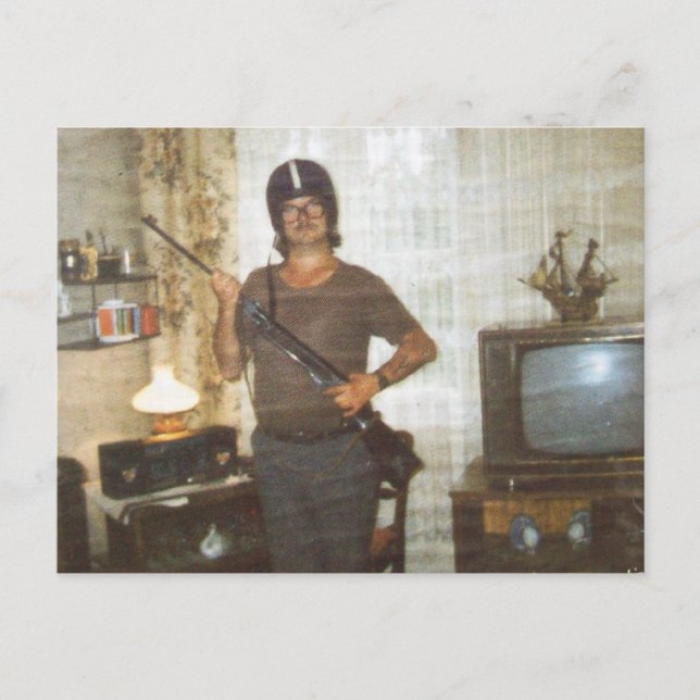 Wohnzimmer Postkarte (Vorderseite)