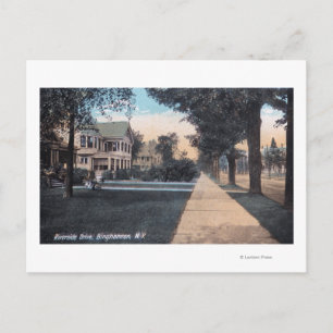 Wohnzunge am Riverside Drive Postkarte