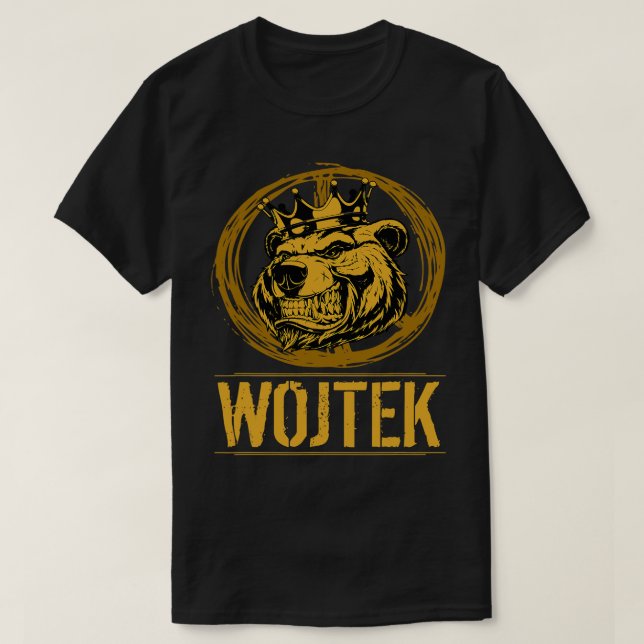 Wojtek Hero Bear Corporal Wojtek T-Shirt (Design vorne)