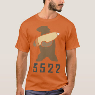 Wojtek the bear Polish Soldier Bear Natural Brown T-Shirt