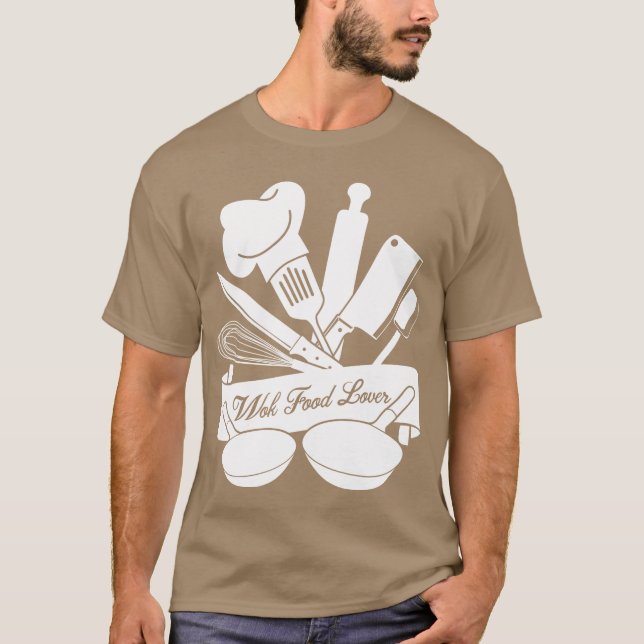 Wok Food friend T-Shirt (Vorderseite)