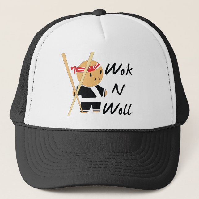 Wok n Woll Truckerkappe (Vorderseite)