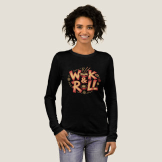 Wok & Roll Dim Sum Asiatische Küche Vintage Retro Tri-Blend Shirt