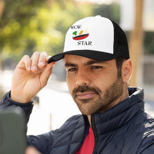 Wok-Sternveggie-Koch Truckerkappe